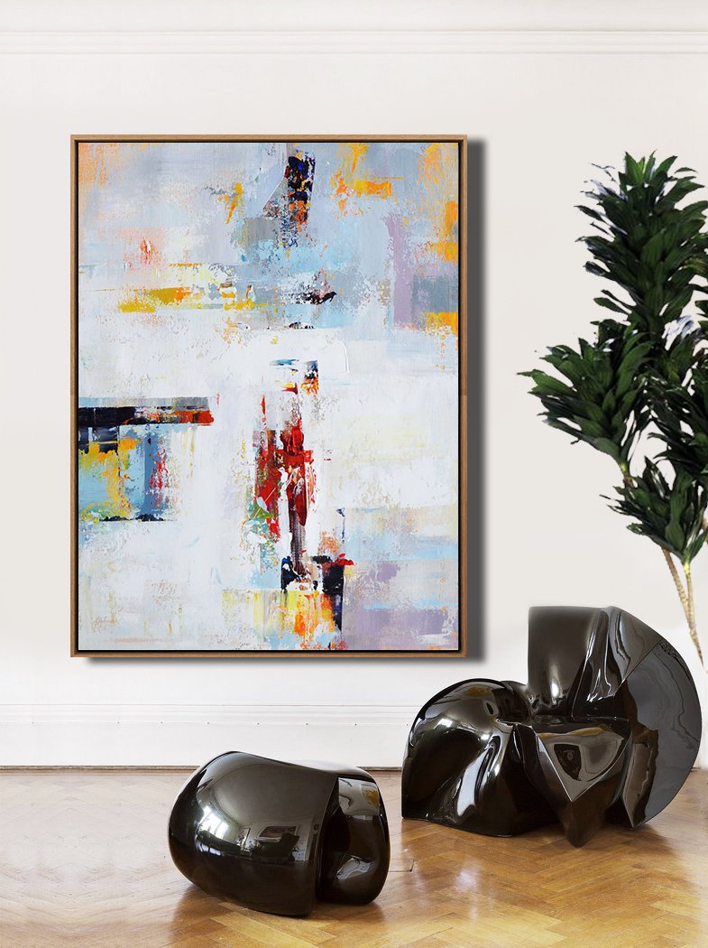 Palette Knife Contemporary Art #L5B - Click Image to Close